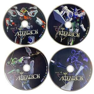 Aquarion Complete Series Funimation 4 Disc DVD Set Volumes 1 2 3 4 Mecha Anime